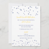 Twinkle Little Stars Baby Shower Invitations (Devant)