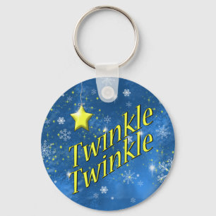 Twinkle Snowflake Sleutelhanger
