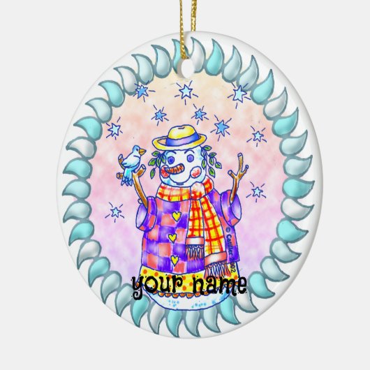 Twinkle Snowman ornamenten (Links)