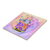 Twinkle Snowman  Tegeltje (Zijkant)