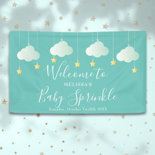 Twinkle Sprinkle Baby Shower Spetter Welkom Spandoek
