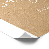 Twinkle Sprinkle Baby shower / Sprinkle Welcome Poster (Hoek)