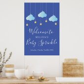 Twinkle Sprinkle Baby Sprinkle / Shower Welkom Poster (Keuken)