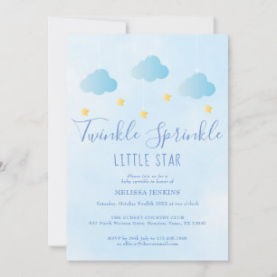 Twinkle Sprinkle Jongen Blauwe All In One Baby Sho Kaart