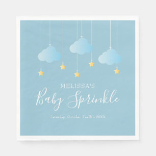 Twinkle Sprinkle Little Star Baby Boy Sprinkle Servet