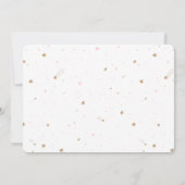 Twinkle Star 1st Birthday Kaart (Achterkant)