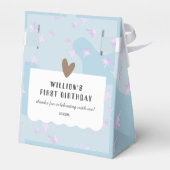 Twinkle Star en Heart Birthday Bedankdoosjes (Achterkant)