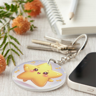 Twinkle Star – Porte-clés Kawaii Blush