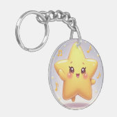 Twinkle Star – Porte-clés Kawaii Blush (Devant gauche)