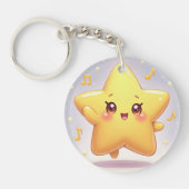 Twinkle Star – Porte-clés Kawaii Blush (Devant)