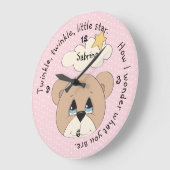 Twinkle Star Rhyme Wall klok (Hoek)