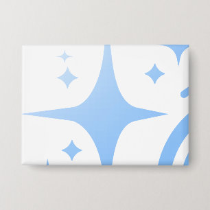 Twinkle-sterren, baken van het grenzeloze digitale button