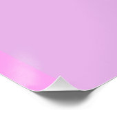 Twinkle tenen Tina roze en mauve pastels hart Perfect Poster (Hoek)