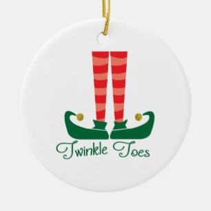 Twinkle Toes Keramisch Ornament