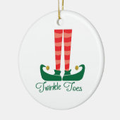 Twinkle Toes Keramisch Ornament (Links)