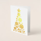 Twinkle Tree - Carte de voeux Foil (Devant)