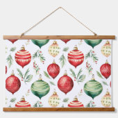 Twinkle Treetop Treasures Kerstmis Hangend Wandkleed (Voorkant)