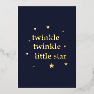 Twinkle Twind Folie Feestdagenkaart