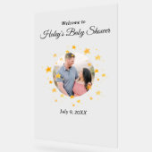 Twinkle Twinkle Baby shower Affiche de bienvenue a (Angle)