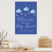 Twinkle Twinkle Baby shower / Sprinkle Welcome Poster (Keuken)