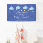 Twinkle Twinkle Baby Shower / Welkom Spetterfeest Spandoek (Insitu)