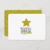 TWINKLE TWINKLE DANK JE KAART (Voorkant / Achterkant)