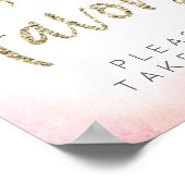 Twinkle Twinkle Gender onthult Favors Sign Poster (Hoek)