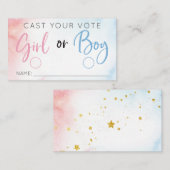 Twinkle Twinkle Genre Révéler les cartes de vote (Devant / Derrière)