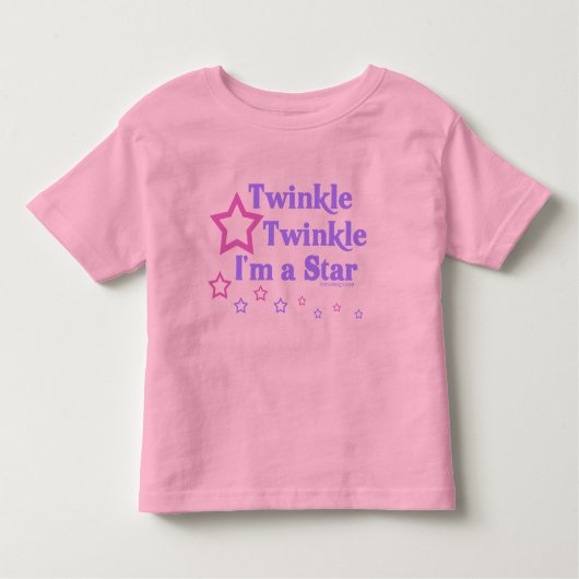 Twinkle Twinkle Ik ben een ster Kinder Shirts (Voorkant)