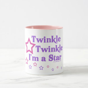 Twinkle Twinkle Ik ben een ster Mok