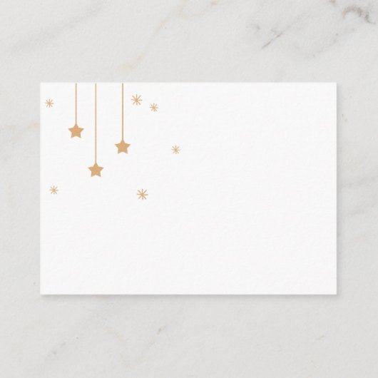 Twinkle Twinkle, inzetstuk Informatiekaartje (Achterkant)