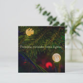 Twinkle, Twinkle-kerstkaart Feestdagenkaart (Staand voorkant)
