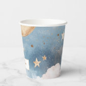 Twinkle twinkle kleine ster baby shower papieren bekers (Achterkant)
