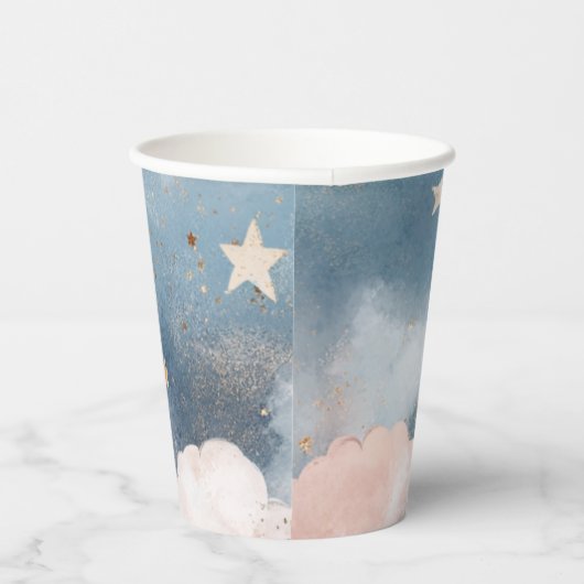 Twinkle twinkle kleine ster baby shower papieren bekers (Rechts)