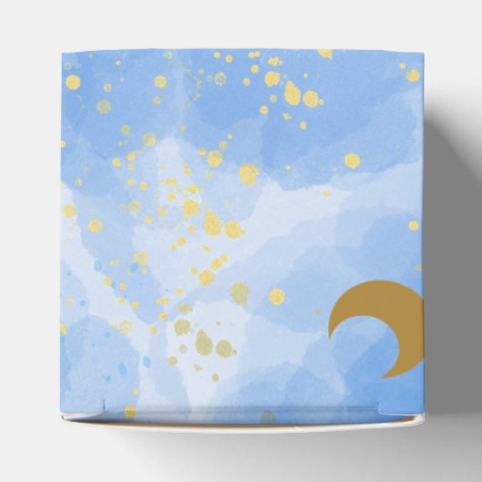 Twinkle twinkle kleine ster custom bedankdoosjes (Bovenkant)