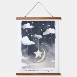 Twinkle Twinkle kleine ster Hangend Wandkleed