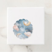 Twinkle twinkle kleine ster Schattige Baby shower Bedankjes Labels (In situ)
