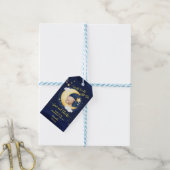 Twinkle twinkle kleine teddybeer baby shower cadeaulabel (Met Touw)