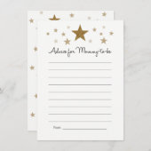 Twinkle Twinkle Little Advice Cartes (Devant / Derrière)