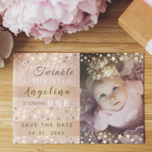 Twinkle Twinkle Little Star 1e Verjaardag