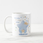 Twinkle Twinkle Little Star Baby Boy Teddy Bear Koffiemok (Links)