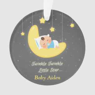 Twinkle Twinkle Little Star Baby Nursery Decor Ornament