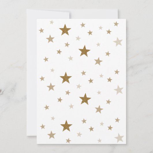 Twinkle Twinkle Little Star Baby shower Invitation (Dos)
