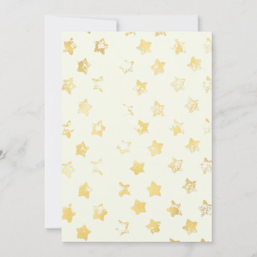 Twinkle Twinkle Little Star Baby shower Invitation (Dos)