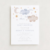 Twinkle Twinkle Little Star Baby shower Invitation