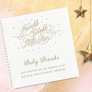 Twinkle Twinkle Little Star Baby shower Livre d'or
