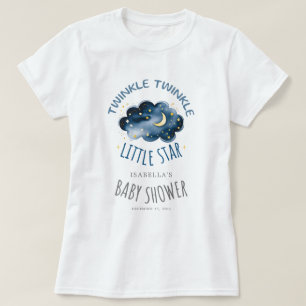 Twinkle Twinkle Little Star Baby shower moeder-in- T-shirt