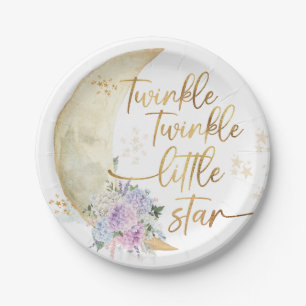 Twinkle Twinkle Little Star Baby shower Papieren Bordje