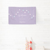 Twinkle Twinkle Little Star Baby shower Welcome Spandoek (Insitu)