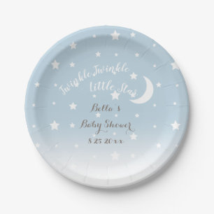 Twinkle Twinkle Little Star Blue Paper Bord